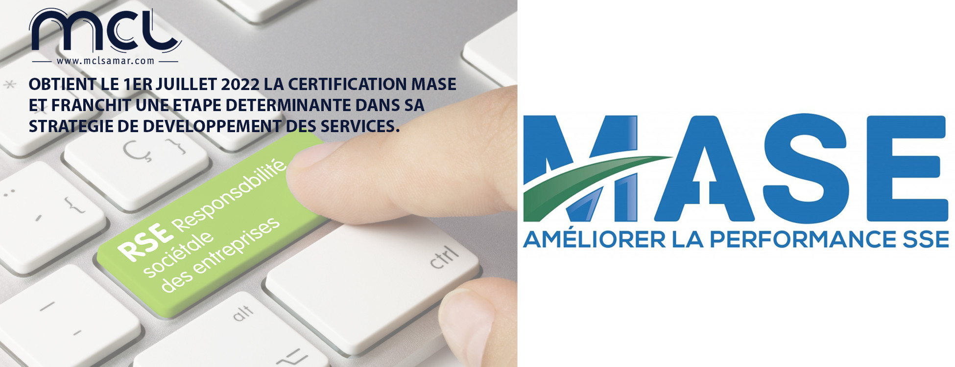 MCL CERTIFICATION MASE